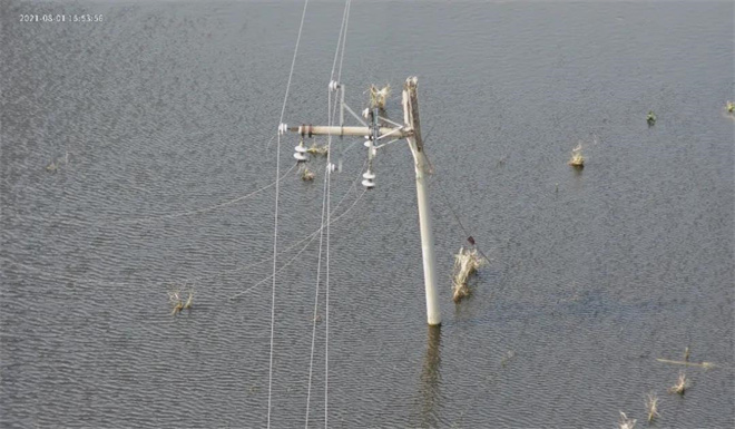 河南暴雨致電網受災，大疆無人機快速查勘，加快定損重建